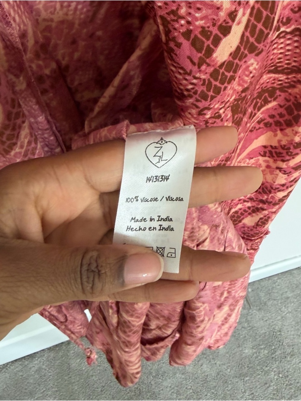 Z&L Europe Taylor Pink Maxi Dress - Picture 10 of 10